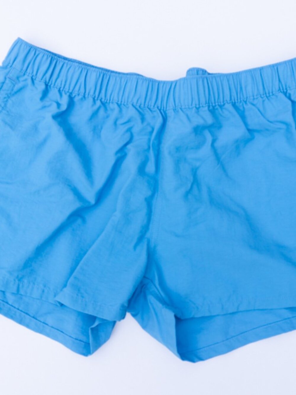 Patagonia Barely Baggies Bright Blue Shorts 100% Nylon XL NWOT - Picture 4 of 7